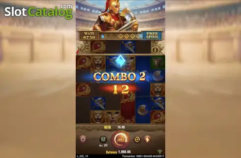Скрин4. Roma X Deluxe слот