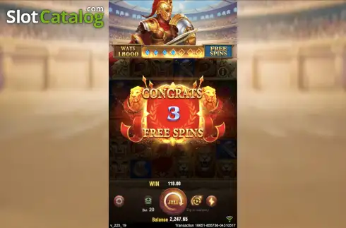 Скрин8. Roma X Deluxe слот