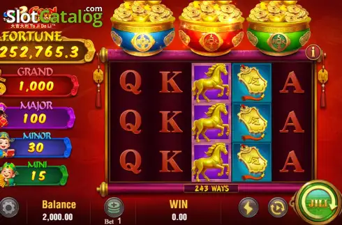 Скрин3. 3 Coin Wild Horse (Jili Games) слот