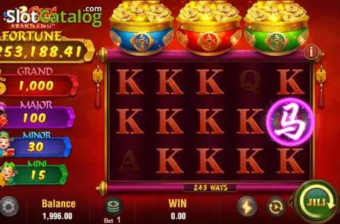Скрин7. 3 Coin Wild Horse (Jili Games) слот