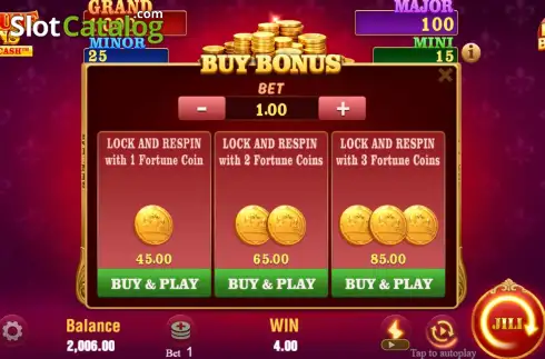 Скрин8. Fortune Coins (Jili Games) слот
