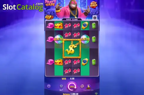 Скрин2. Party Ape слот