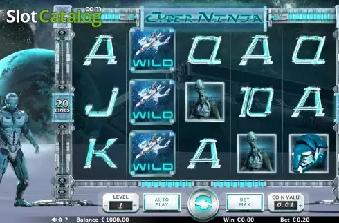 Скрин2. Cyber Ninja слот