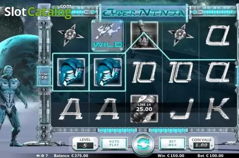 Скрин4. Cyber Ninja слот