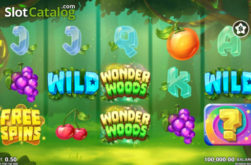 Скрин2. Wonder Woods слот
