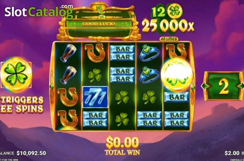 Скрин7. Emerald Gold (JustForTheWin) слот