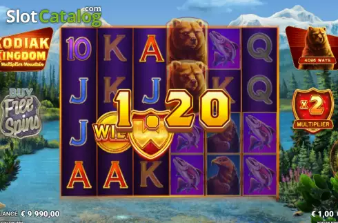 Скрин4. Kodiak Kingdom слот