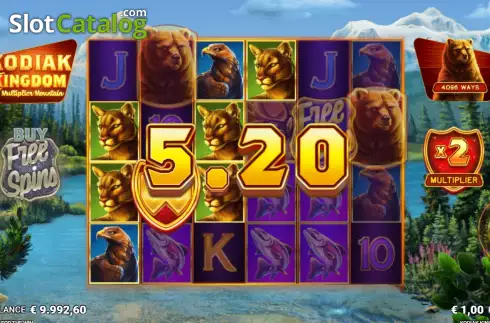 Скрин5. Kodiak Kingdom слот
