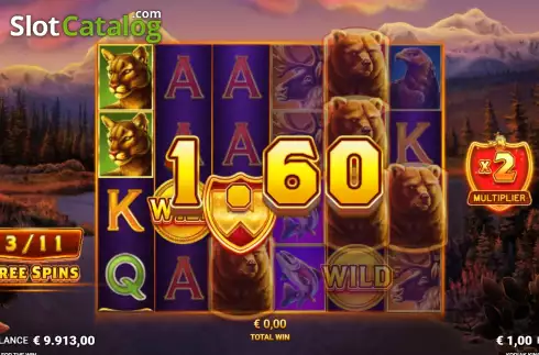 Скрин9. Kodiak Kingdom слот