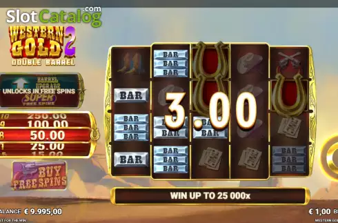 Скрин4. Western Gold 2 слот