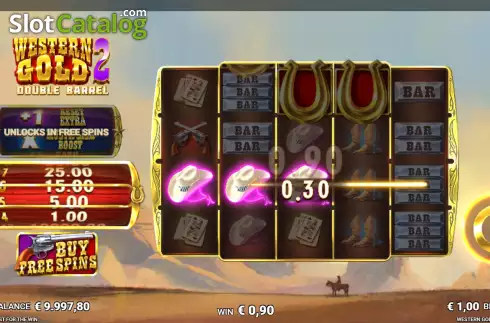 Скрин5. Western Gold 2 слот