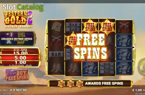 Скрин6. Western Gold 2 слот