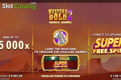 Скрин7. Western Gold 2 слот