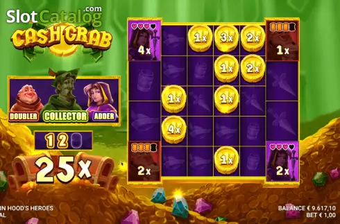 Скрин9. Robin Hood's Heroes слот