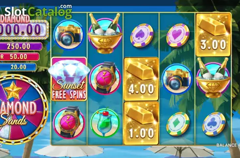 Скрин3. Diamond Sands слот