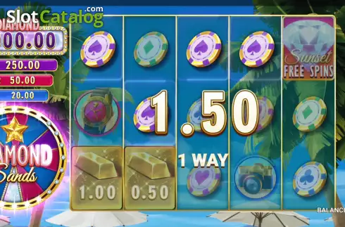 Скрин4. Diamond Sands слот