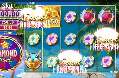 Скрин6. Diamond Sands слот
