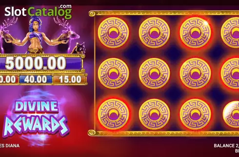 Скрин8. Divine Riches Diana слот