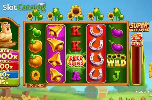 Скрин3. Golden Fields слот