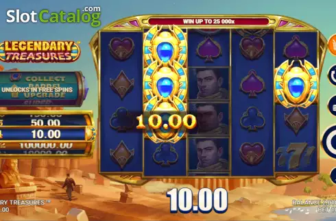 Скрин6. Legendary Treasures слот