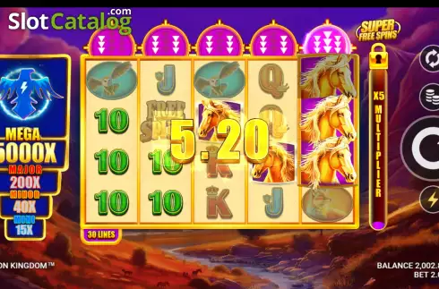 Скрин5. Stallion Kingdom слот
