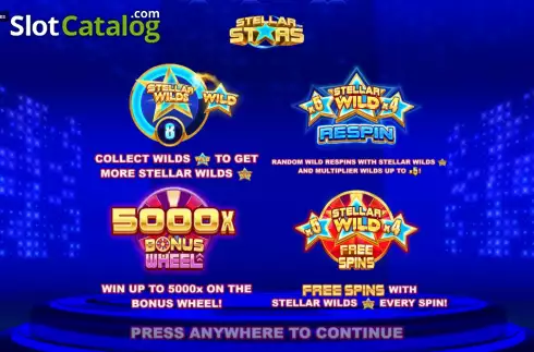 Скрин2. Stellar Stars слот
