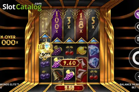 Скрин3. Deco Diamonds Elite слот