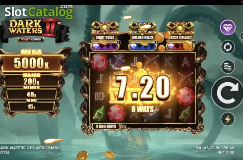 Скрин3. Dark Waters 2 Power Combo слот