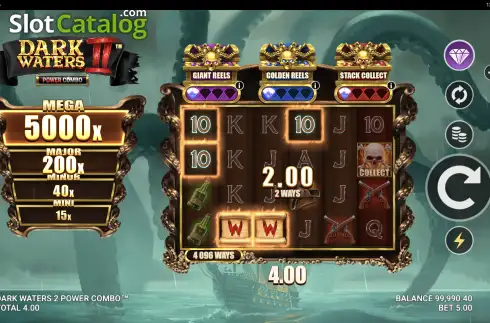 Скрин4. Dark Waters 2 Power Combo слот