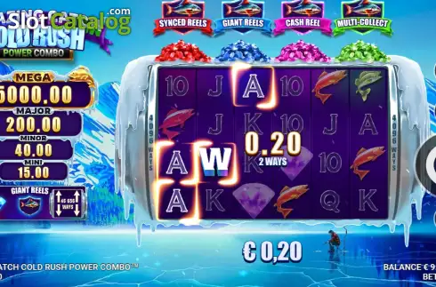 Скрин3. Amazing Catch Cold Rush Power Combo слот