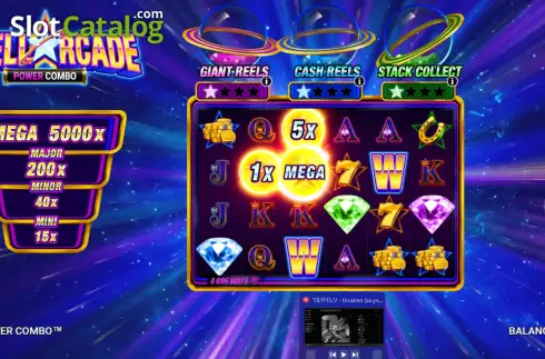 Скрин2. Stellarcade Power Combo слот