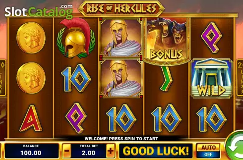Скрин2. Rise of Hercules слот