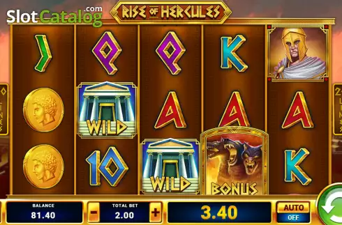 Скрин3. Rise of Hercules слот