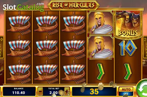 Скрин4. Rise of Hercules слот