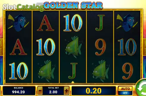 Скрин3. Golden Star (Justplay Gaming) слот