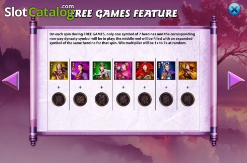Скрин7. 7 Heroines слот