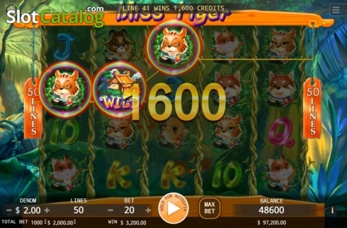 Скрин3. Miss Tiger слот