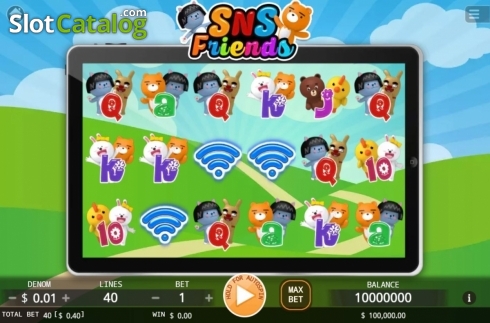 SNS Friends логотип SNS Friends логотип