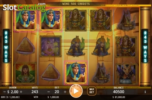 Скрин4. Egyptian Mythology (KA Gaming) слот
