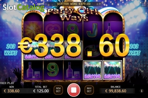 Скрин4. Party Girl Ways слот