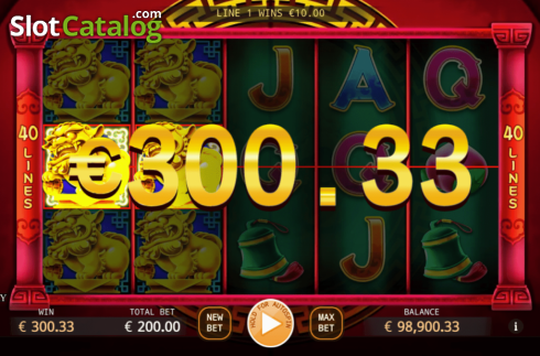 Скрин3. Fortune Lions (KA Gaming) слот