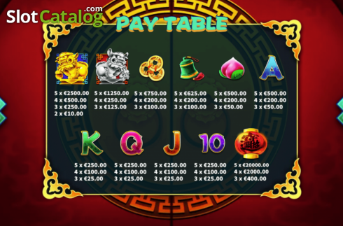 Скрин7. Fortune Lions (KA Gaming) слот