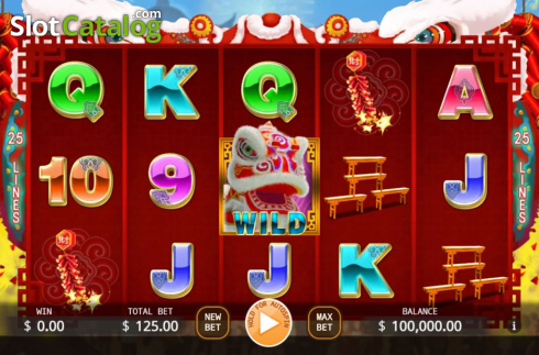 Скрин2. Lion Dance (KA Gaming) слот