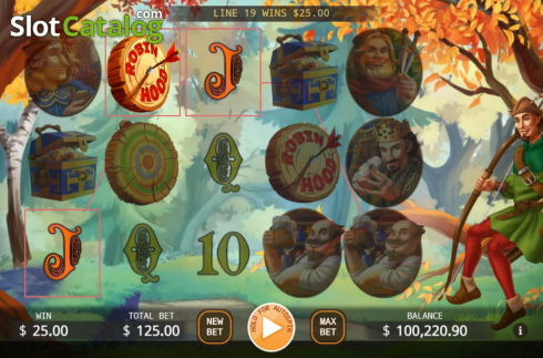 Скрин5. Archer Robin Hood (KA Gaming) слот