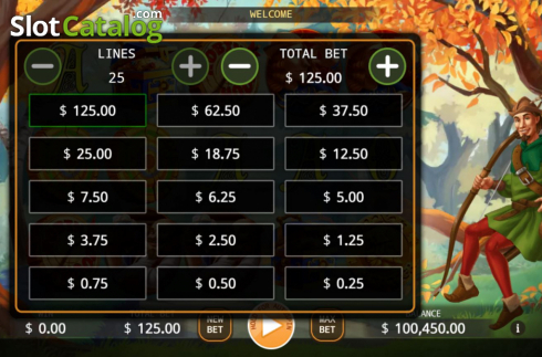 Скрин8. Archer Robin Hood (KA Gaming) слот
