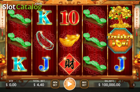 Скрин2. Treasure Bowl (KA Gaming) слот