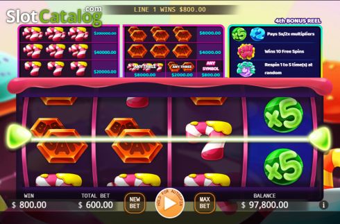 Скрин3. Candy Mania (KA Gaming) слот