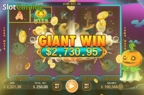 Скрин6. Pumpkin Win слот