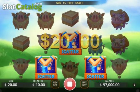 Скрин4. Angry Piggies слот