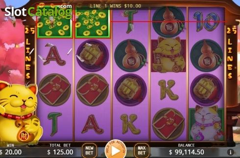 Скрин4. Lucky Cat (KA Gaming) слот